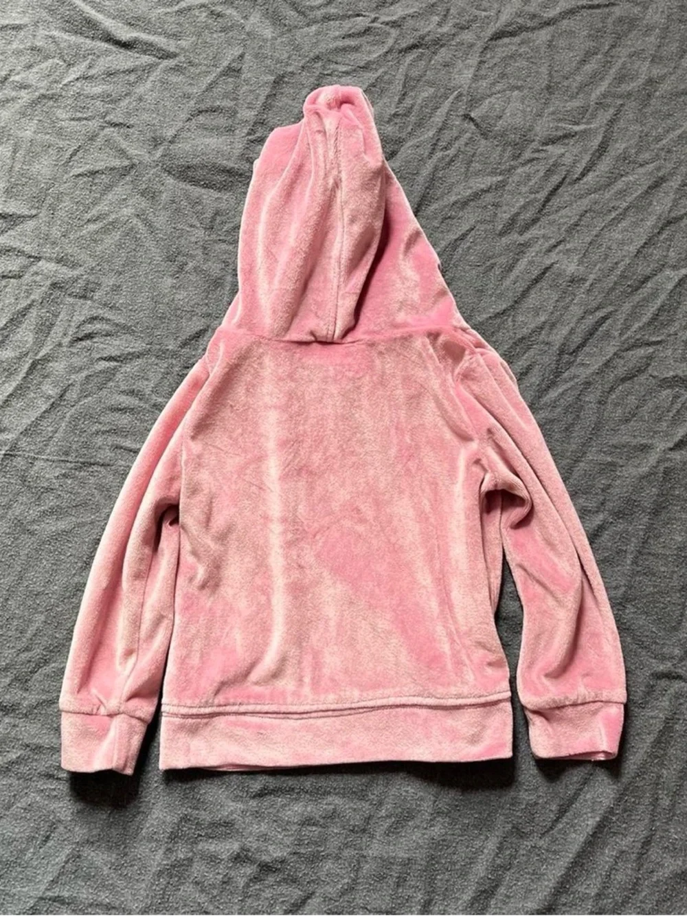 Nike little girls 18m pink velour tracksuit - Picture 3 of 6